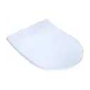 TOTO SS247R#01 Slim D-Shape Soft-Close Seat RP Cotton