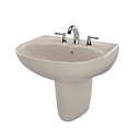 TOTO LHT241.4G#03 Supreme 4" Center Lav & Shrd W/ Cefiontect Glaze -Bone