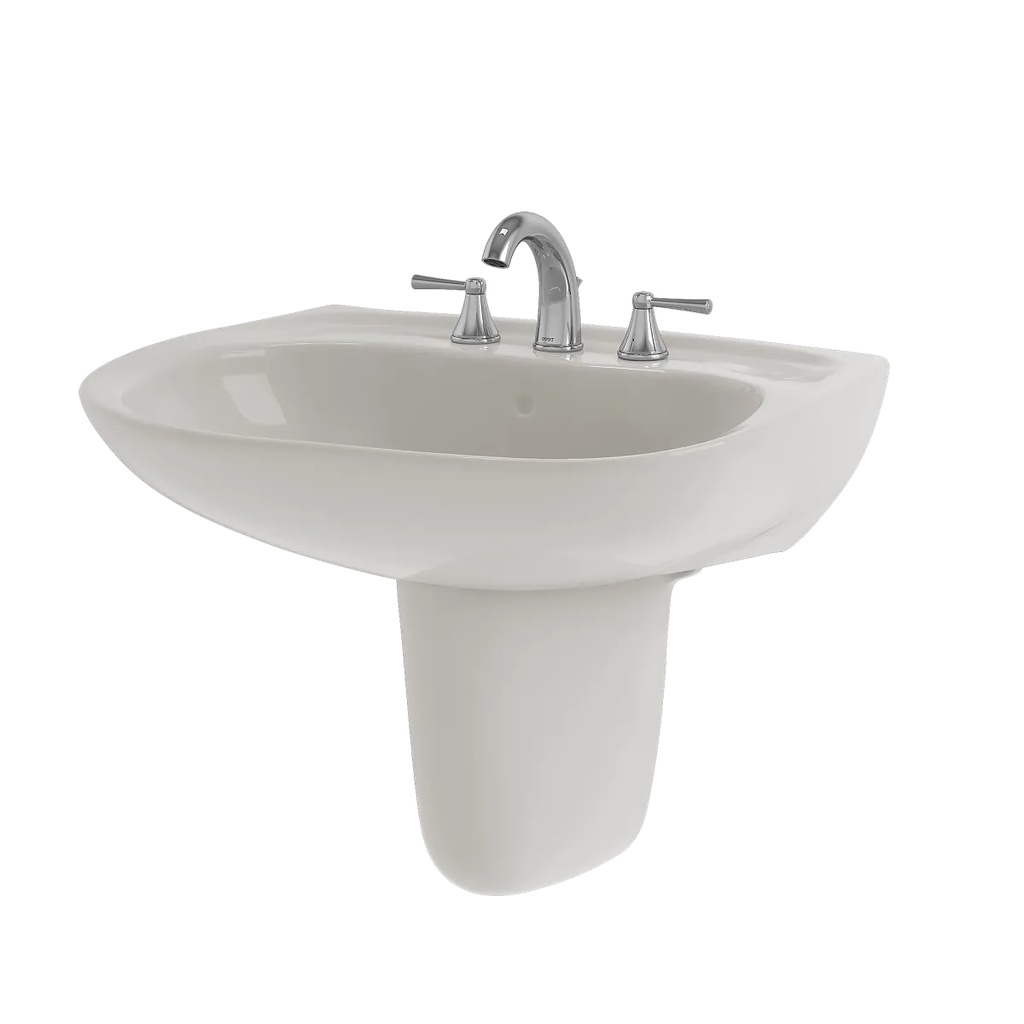 TOTO LHT242.4G#11 Prominence 4" Ctr Lav & Shrd W/ Cefiontect Glaze -C. White