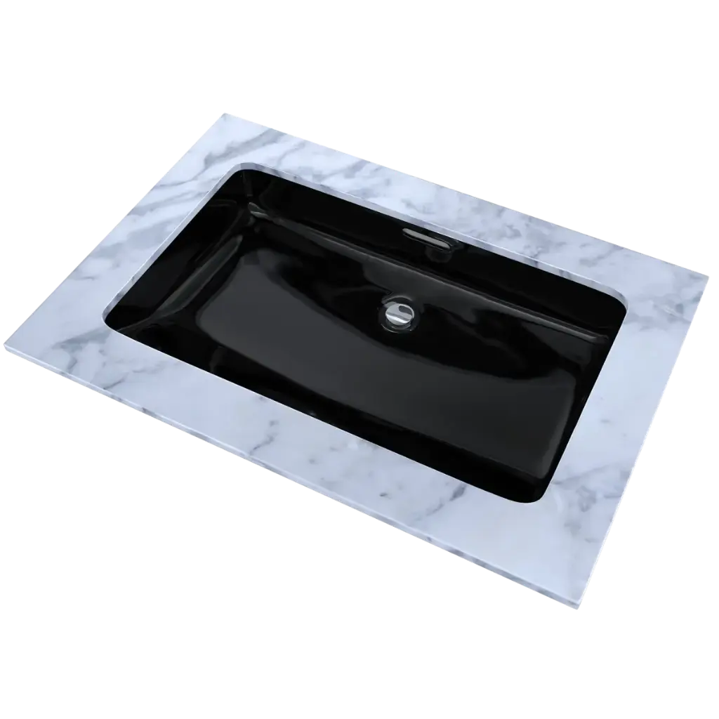 TOTO LT191#51 Lavatory Undercounter 20-1/2 X 12-3/8 Ebony