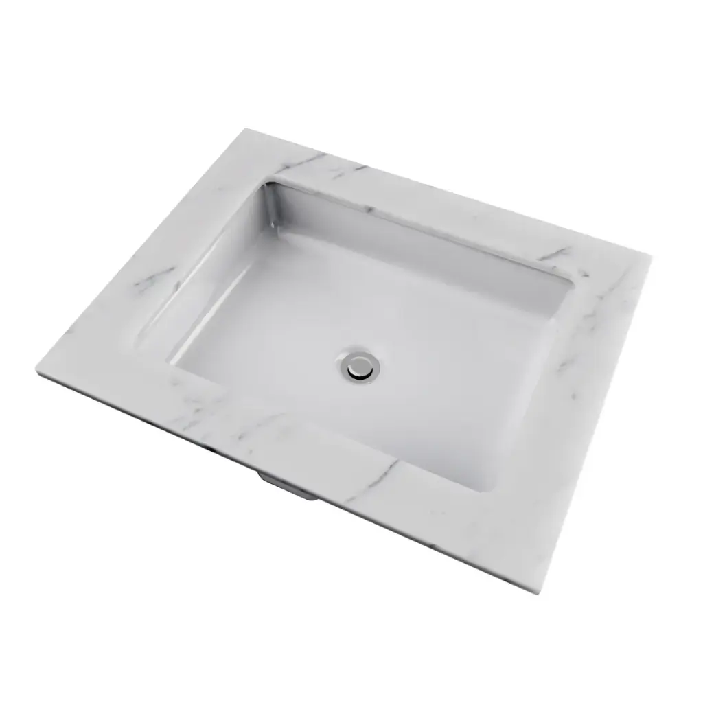 TOTO LT221#01 Atherton 17-3/4 x 13-3/8 Rectangular Uncercounter Lavatory Cotton
