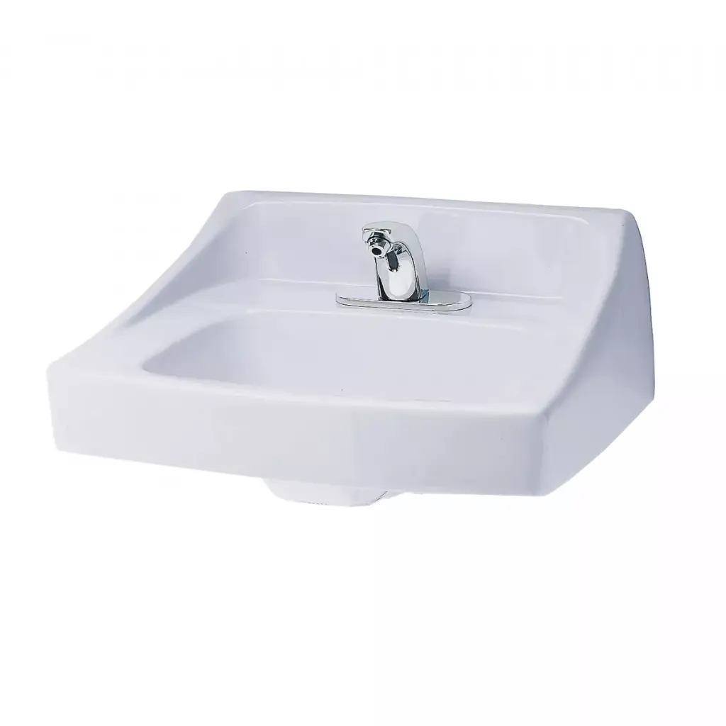 TOTO LT307RA#01 Wall Mount Lavatory Cnt Hole W Soap Dispenser Hole On Side- Cotton