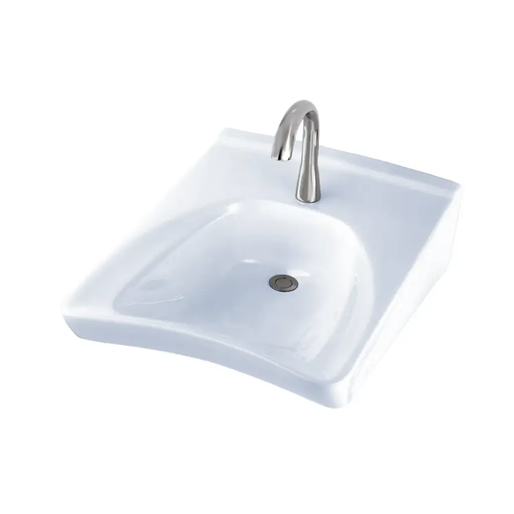 TOTO LT308.4#01 4" Ctr Wall Mt Hdcp Lavatory Cotton