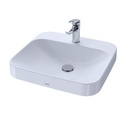 TOTO LT415.8G#01 Arvina Rectangle Vessel Lav Inset, 8" Ctr, 20" L