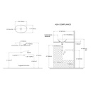 TOTO LT473G#01 Kiwami Oval Vessel Lavatory 