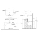 TOTO LT476#MBL Kiwami 23-5/8" Rectangular