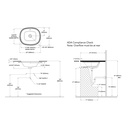 TOTO LT483G#03 Uc  Lavatory  Maris Bone Ct