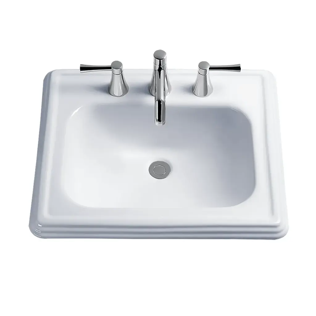 TOTO LT531.4#01 Promenade 4" Ctr Self Rim Lav Cotton