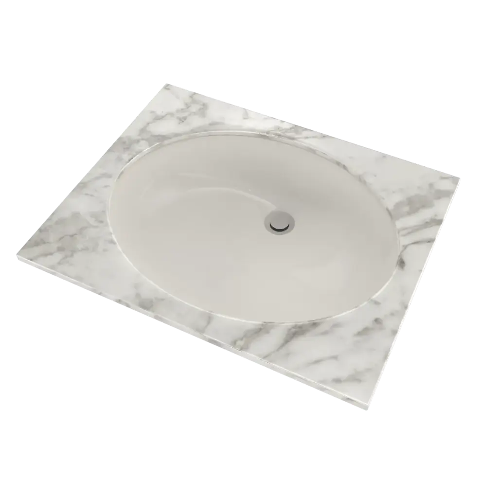 TOTO LT597G#11 Dantesca Undercntr Ct Lav Colonial White