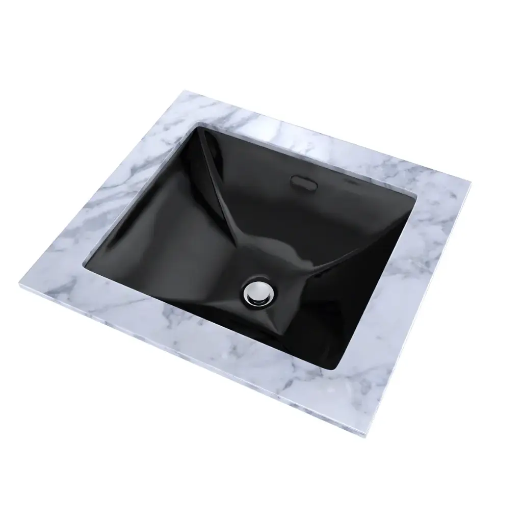 TOTO LT624#51 Legato 17X15 Undercounter Lavatory - Ebony