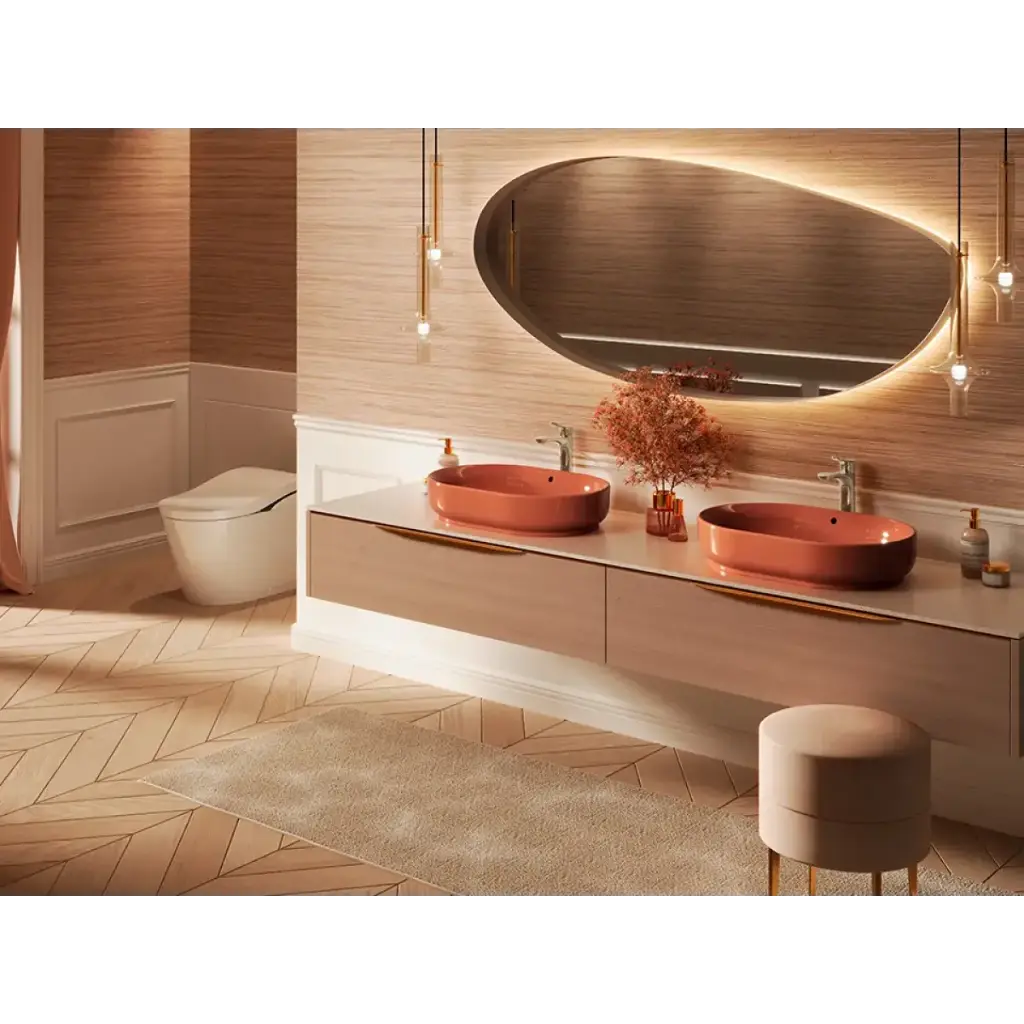 TOTO LT735#SCR Oval Vessel Lavatory