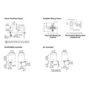 TOTO T25S32EM#CP Touchless Axiom W/Mixingecopower 0.35Gpm D20