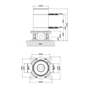 Gessi 48189 Floor Mounted Tub Filler In Floor Rough Valve Chrome 2