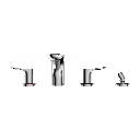 TOTO TBG01202U#BN Trim,Roman Tub Filler,Go(4H) Brushed Nickel