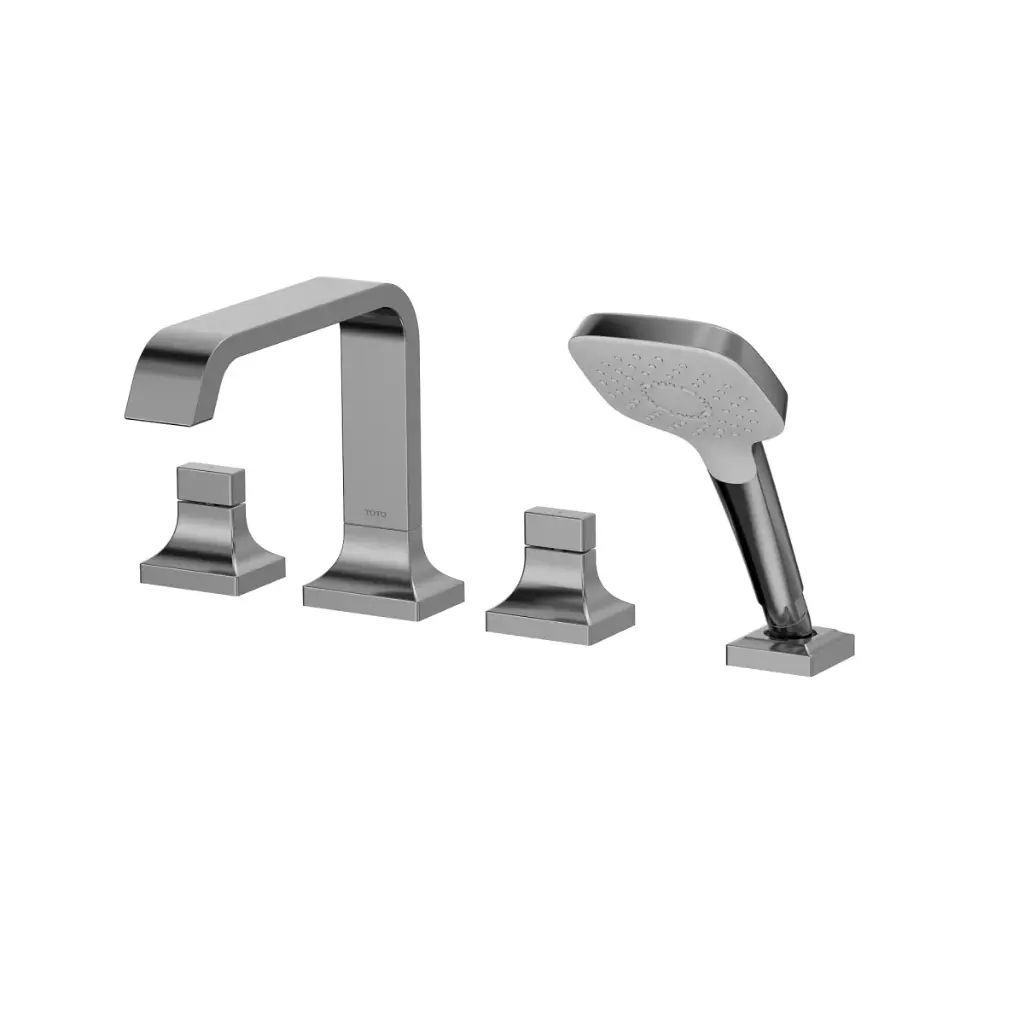 TOTO TBG08202U#CP Trim,Roman Tub Filler,Gc (4H) Chrome Plated W/O Hs