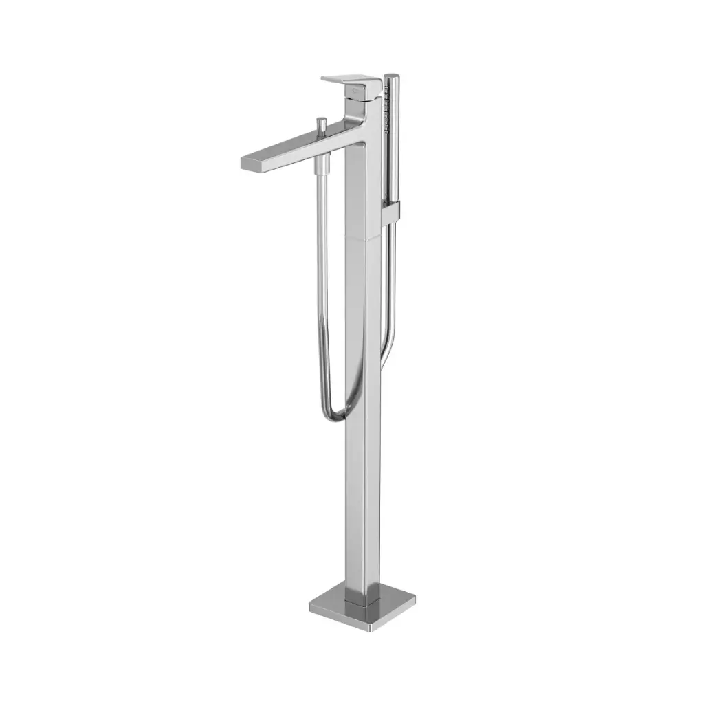 TOTO TBG10306U#CP Freestanding Bathroom Tub Filler with COMFORT GLIDE and COMFORT WAVE Polished Chrome