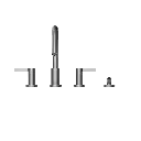 TOTO TBG11202UA#BN Trim,Roman Tub Filler,Gf (4H)Brushed Nickel W/O Hs