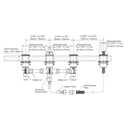 TOTO TBN01202U#MBL Valve Tub Filler Gr/Gs (4H)