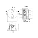 Gessi 33846 Goccia Three Way Diverter Thermostatic And Volume Control Chrome 2