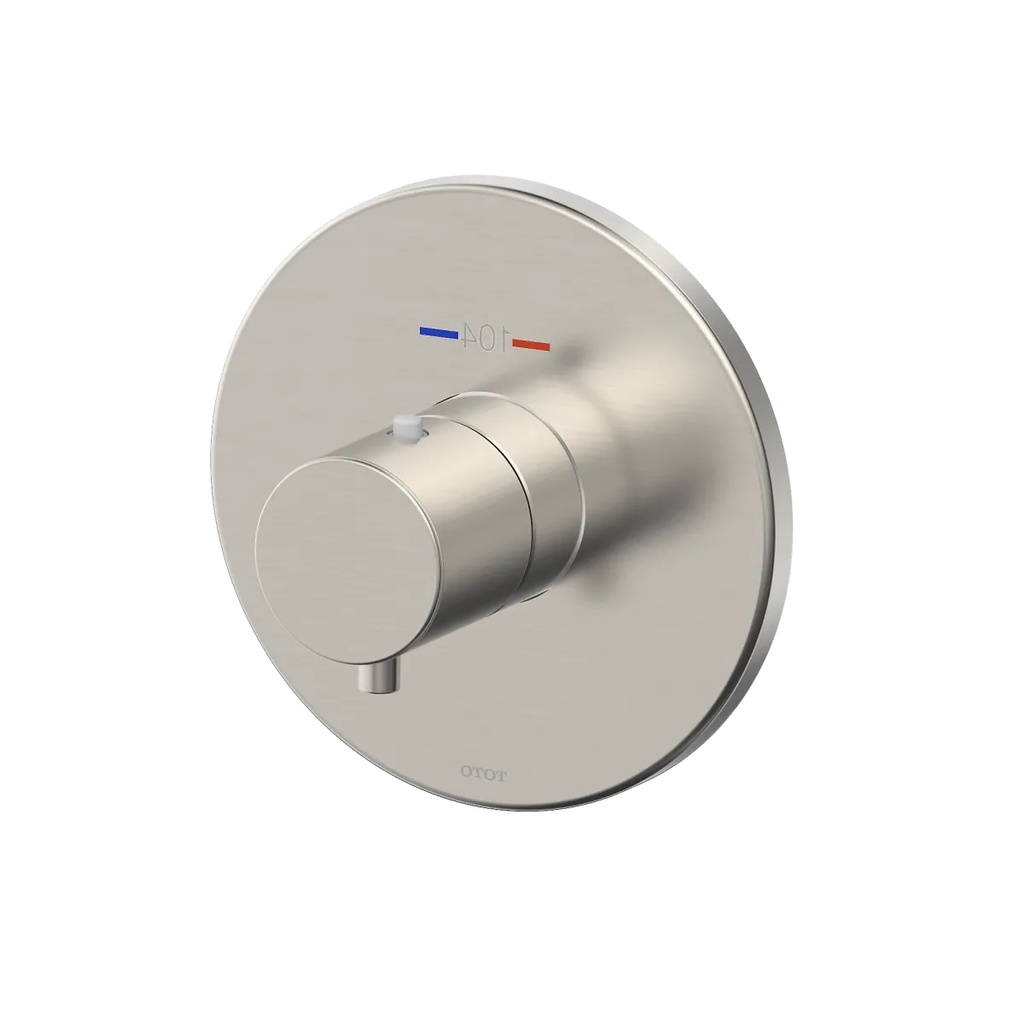 TOTO TBV01406U#BN Thermo Valve,G,Round Brushed Nickel