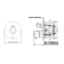 TOTO TBV01407U#MBL Thermo Vol Ctrl Valve G Round