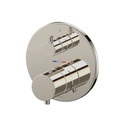 TOTO TBV01408U#PN Thermo 2Way Div Valve,G,Round Polished Nickel W/ Shut Off