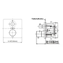 TOTO TBV02403U#PN Thermo Vol Ctrl Valve,G,Square Polished Nickel