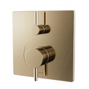 TOTO TBV02802U#PBR Trim Square For Pbv W/Div Polished Bronze