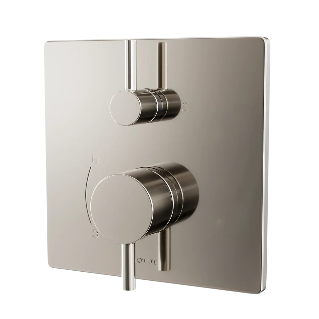 TOTO TBV02802U#PN Trim Square For Pbv W/Div Polished Nickel