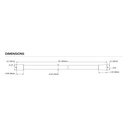 TOTO TBW01027U#PN Shower Hose Pvc 63"