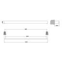 Gessi 20903 Rettangolo 24 Towel Bar Chrome 2