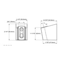 TOTO TBW02014U#CP Wall Mount Square Handshower