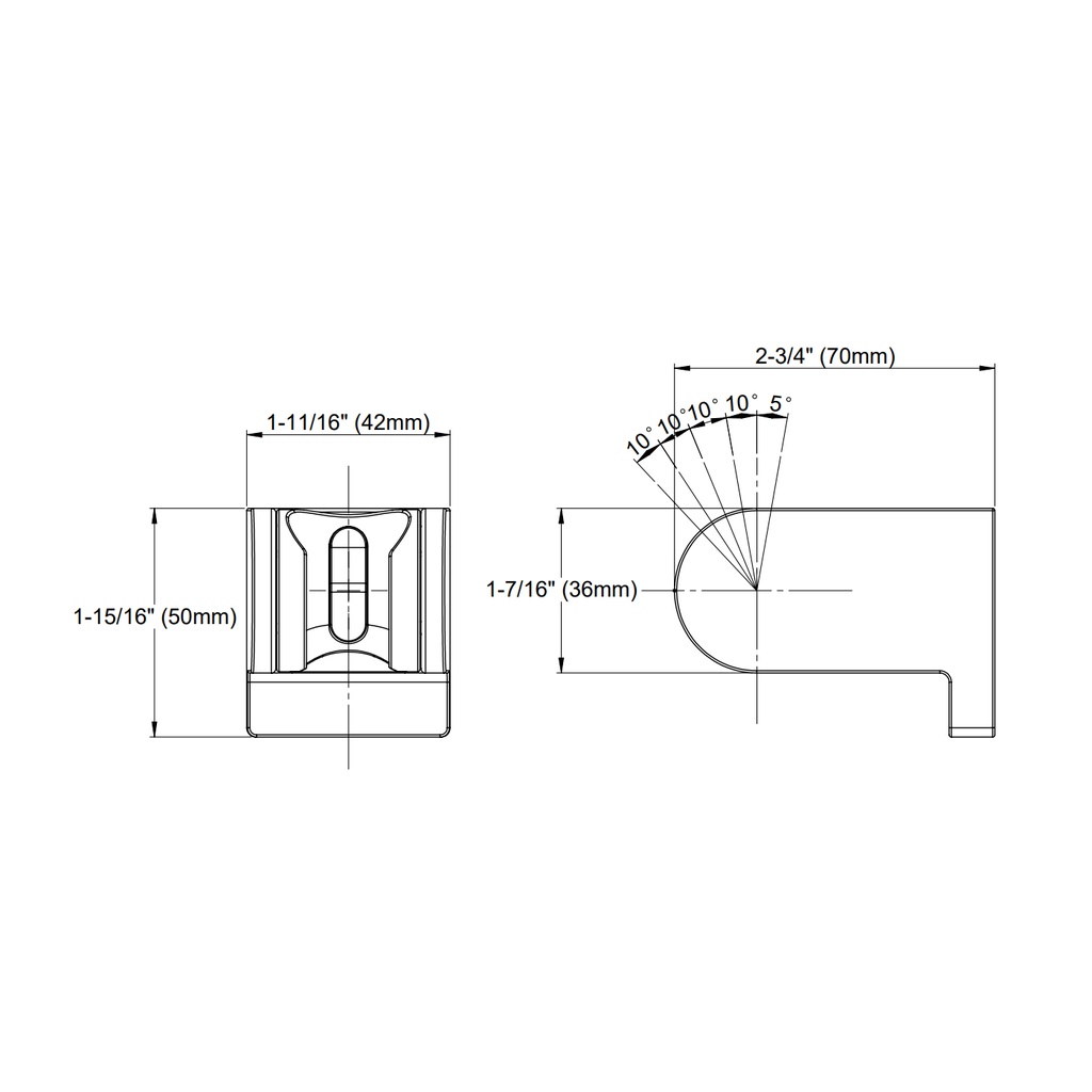 TOTO TBW02019U#PN Wall Mount Handshower