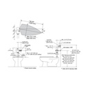TOTO TET1UBX#CP Ecoefv Exposed Toilet 1.0G