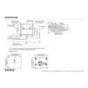 TOTO TET2UBIA#SS Iot Efv Concealed Toilet 1.0G