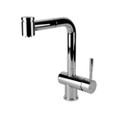 Gessi 37293 Oxygene Kitchen Mixer With Pull Out Double Spray 1