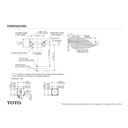 TOTO TET3GB#SS Efv Concealed Toilet 1.6Gpf