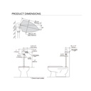 TOTO TET6UAR#CP Efv Exposed Toilet 1.0 Gpf For Long Vb