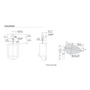 TOTO TEU1UAX12#CP Efv Exposed Urinal 0.125Gpm Rw W/ Vb0912X#Cp