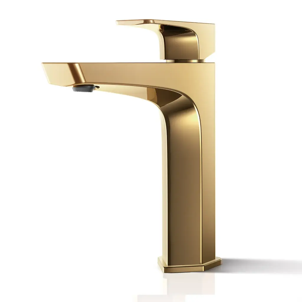 TOTO TLG07305U#PFG Faucet,Single Lav,Ge (L) 1.2Gpm Polished F Gld W/ Popup