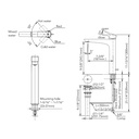 TOTO TLG07305U#PFG Faucet,Single Lav,Ge (L) 1.2Gpm Polished F Gld W/ Popup