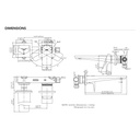 TOTO TLG07308U#CP Faucet, Single Lav, Ge(Wm)(L) 1.2Gpm Chrome Plated
