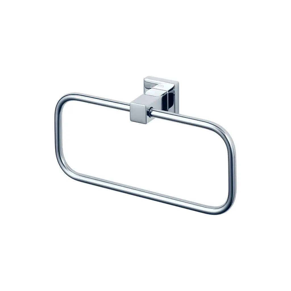 TOTO YTT408U#CP Towel Ring, Series L(Square) Chrome