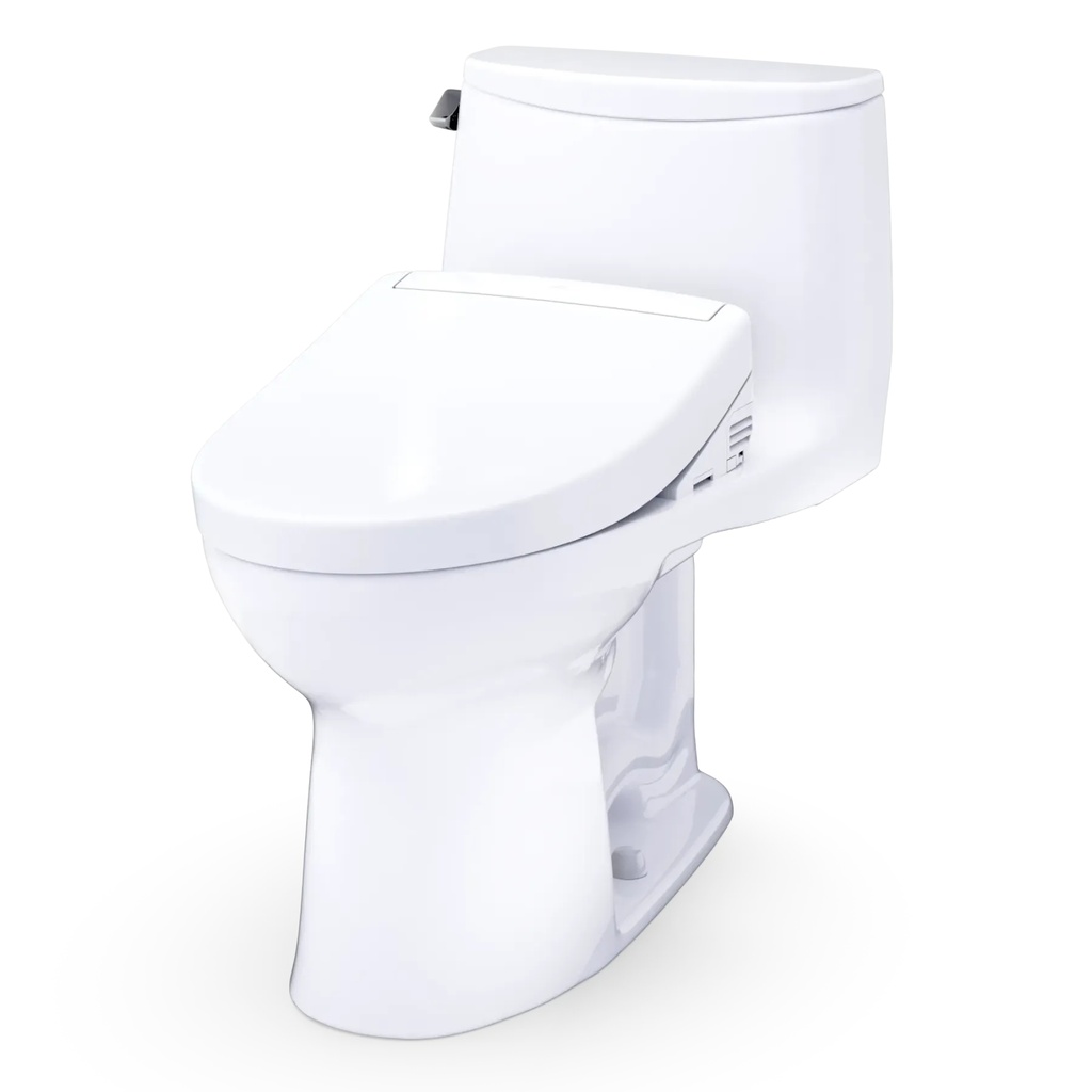 TOTO MW6083446CSFG#01 Ultramax Washlet+ 1.6 GPF One Piece Toilet Cotton