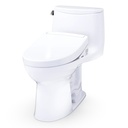 TOTO MW6083446CSFG#01 Ultramax Washlet+ 1.6 GPF One Piece Toilet Cotton