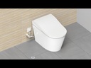 TOTO MS8732CUMFG#01S NEOREST LS Dual Flush Toilet Silver Trim
