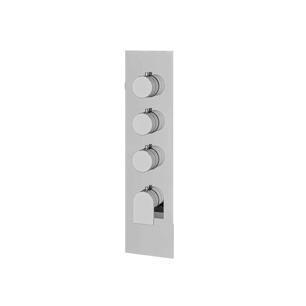 Aquabrass SR3392PC Alpha Trim Set T12003 Valve Polished Chrome