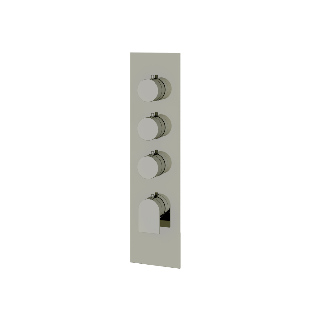 Aquabrass SR3392PN Alpha Trim Set T12003 Valve Polished Nickel