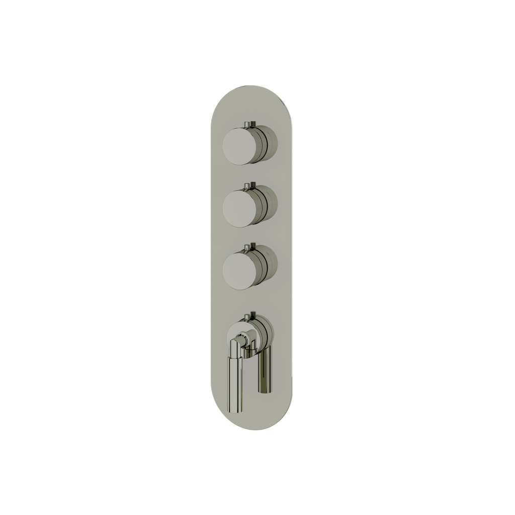 Aquabrass R3348PN Aria Trim Set T12003 Valve Polished Nickel
