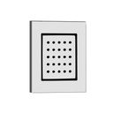 Gessi 32984 Square In Wall Pivotable Body Spray Trim Chrome 1